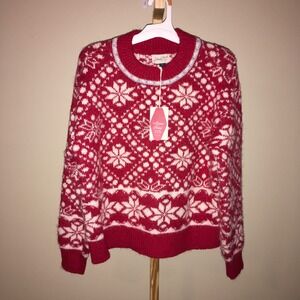 Alpine Hotel 025 Women Snowflake Size small NWT